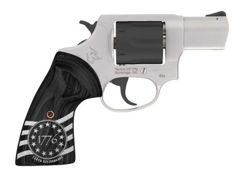 Taurus 856 1776 250th Anniversary .38 Special Stainless Steel/Black Revolver