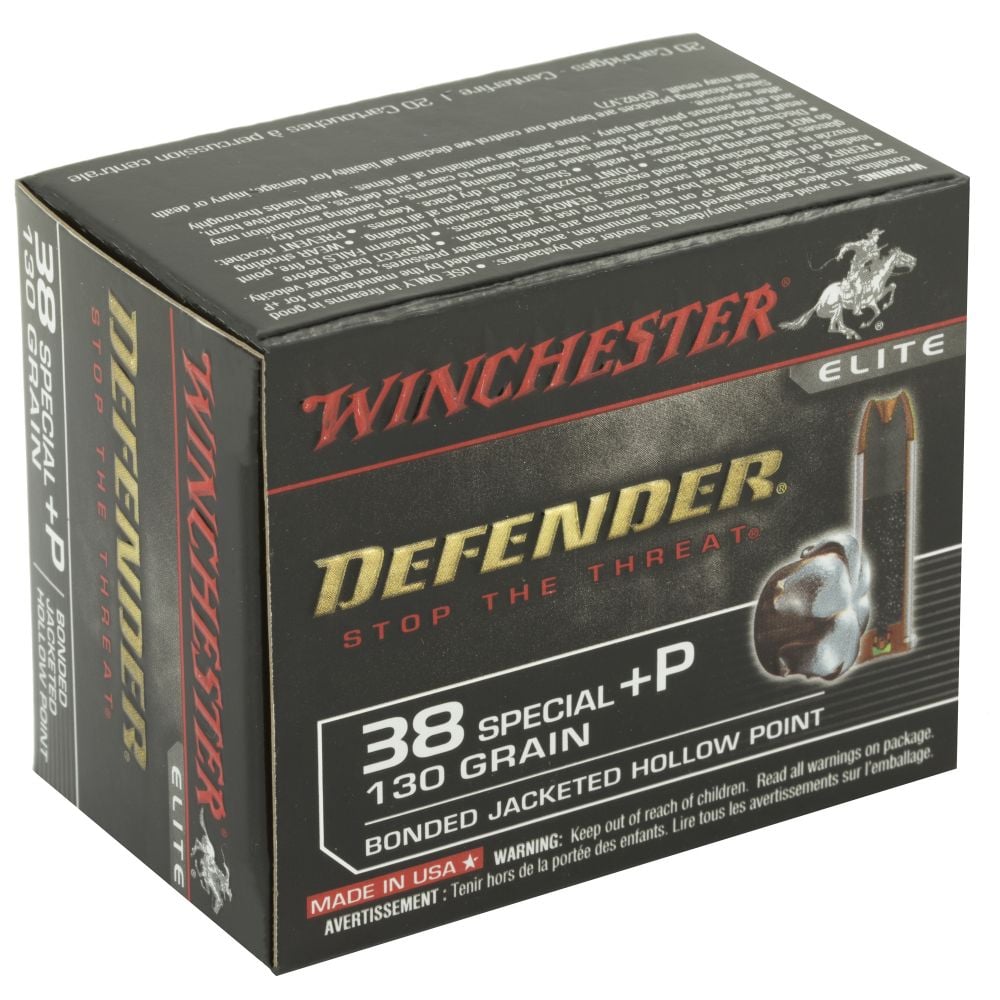 Winchester Defender .38 Special Hollow Point