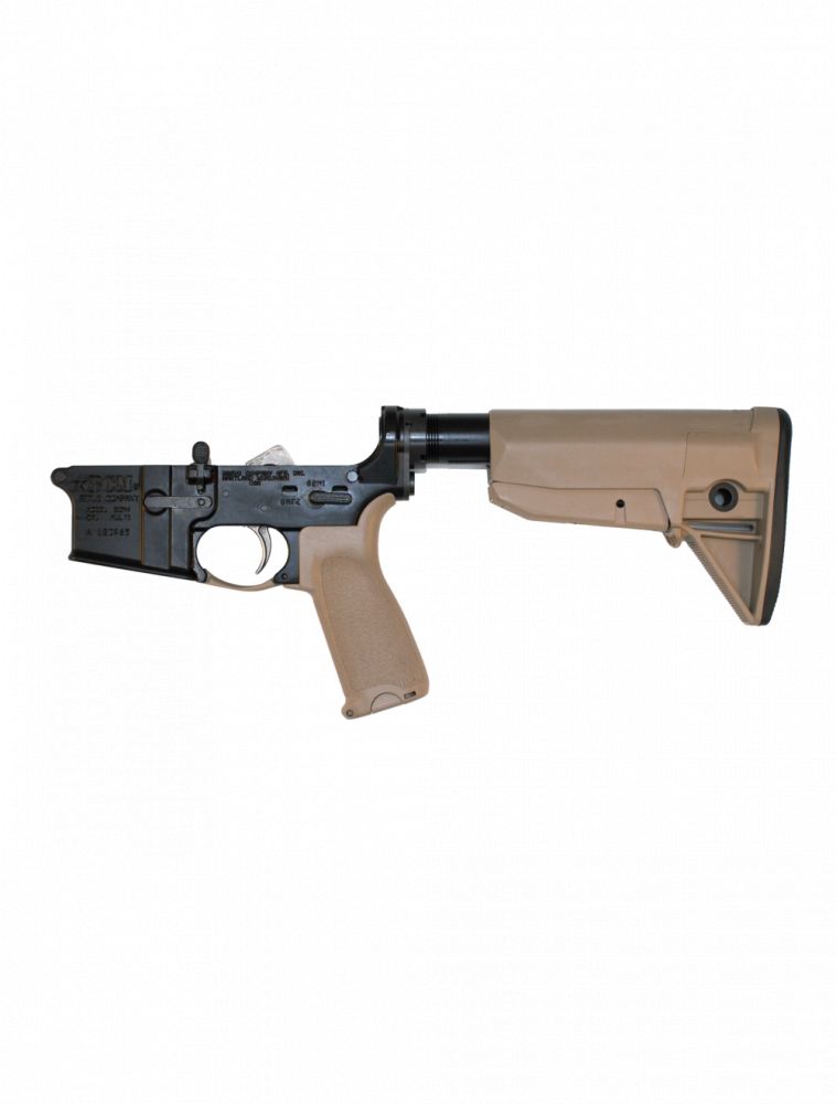 Bravo Company BCM MK2 Receiver Extension Lower Group with G .223 Remington Flat Dark Earth AR-15 Lower Receiver