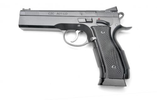 CZ-USA A01-LD Competition 9mm Black Polycoat and Nitride Pistol