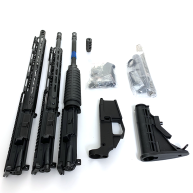 Complete 16″ .223/5.56/300BLK AR-15 80% Build Kit