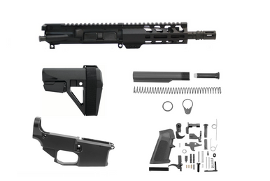 DPMS 7.5″ 300AAC Blackout M-Lok Upper AR-15 80% Build Kit