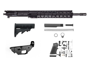 DPMS Complete 16″ 5.56 Quad-Rail AR-15 100% Build Kit - Texas Edition