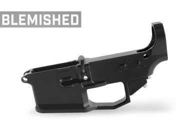 Type III Hard Anodized Billet AR-15 80% Lower Receiver - Ambi - Blemished